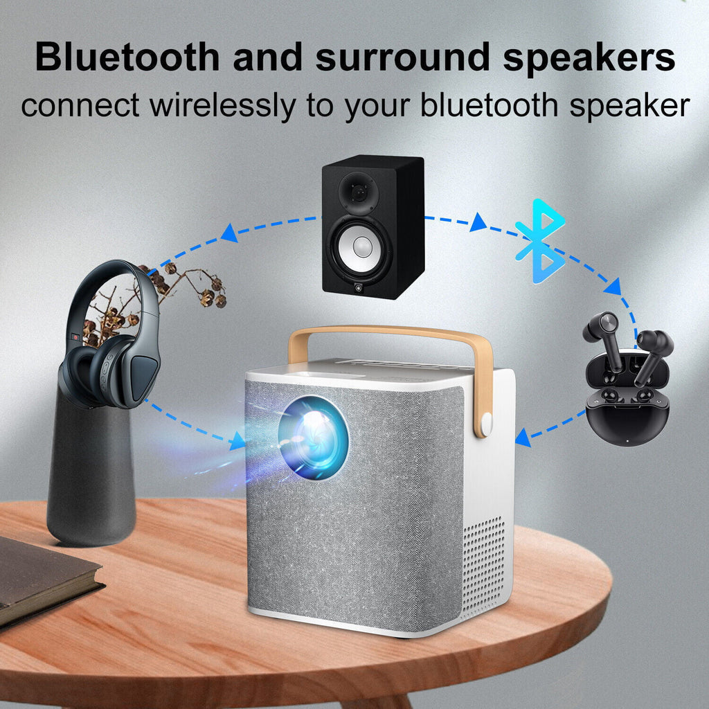1080P WiFi Bluetooth Portable Projector I430