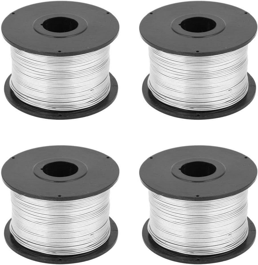 4Pcs 110m 0.8mm Low-carbon Steel Rebar Tie Wire G860543