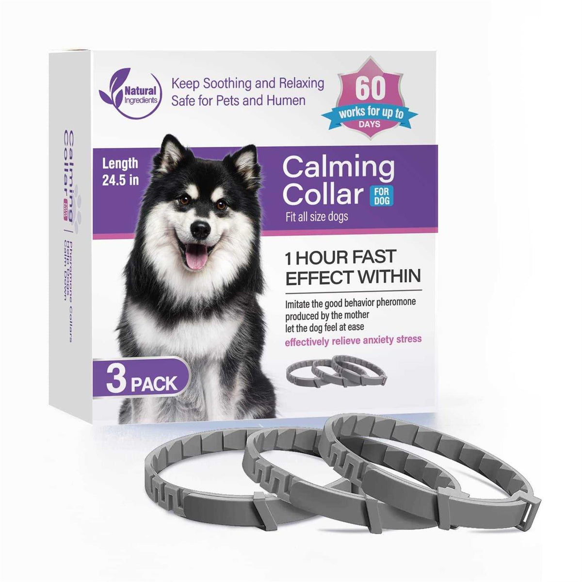 Adjustable Calming Collar 3 Packs G31388