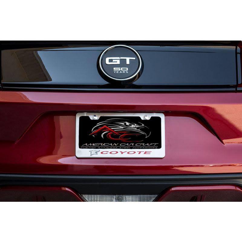 Custom License Plate Frame H876