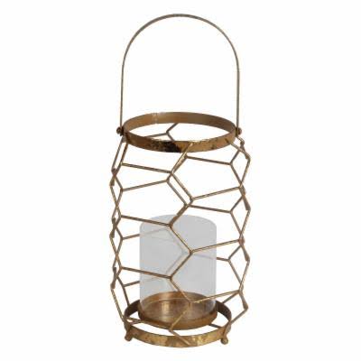 Small Metal Candle Holder X14234
