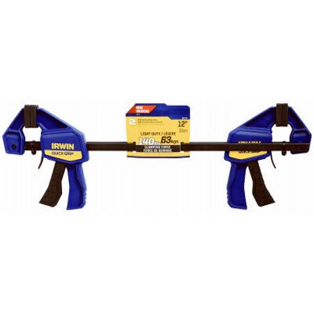 12 inch Light Duty Mini One Handed Bar Clamp Pack of 2 J7945
