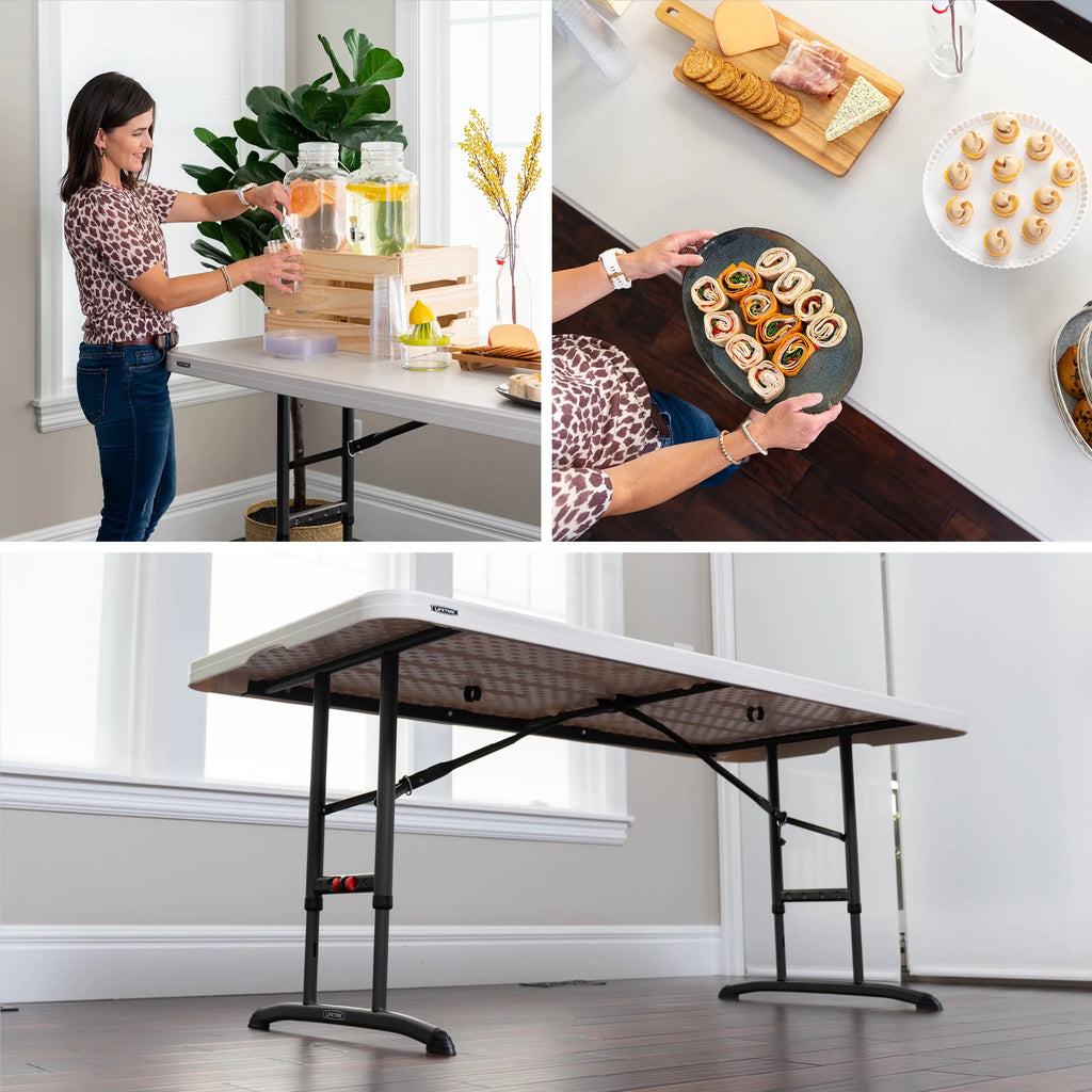 6 Foot Adjustable Height Nesting Table J26894