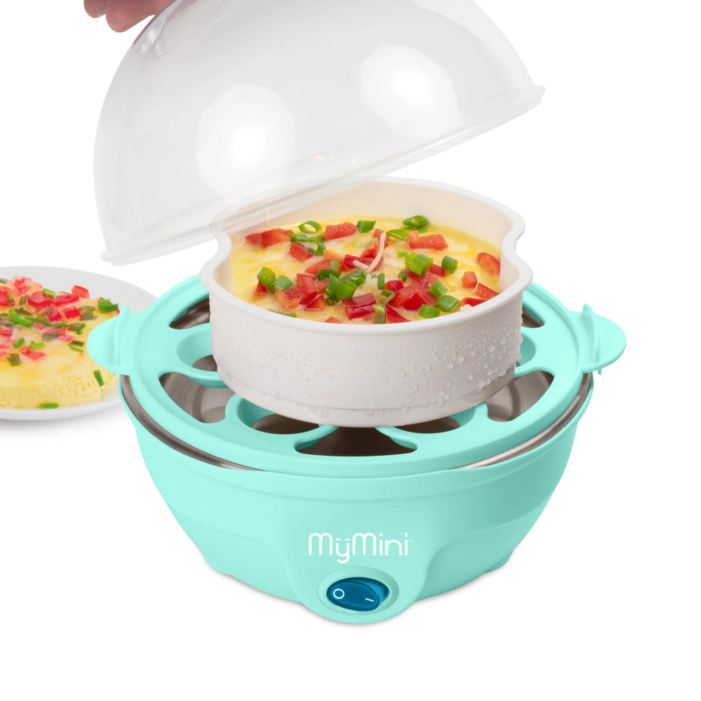 Teal 7-Egg Cooker V7357