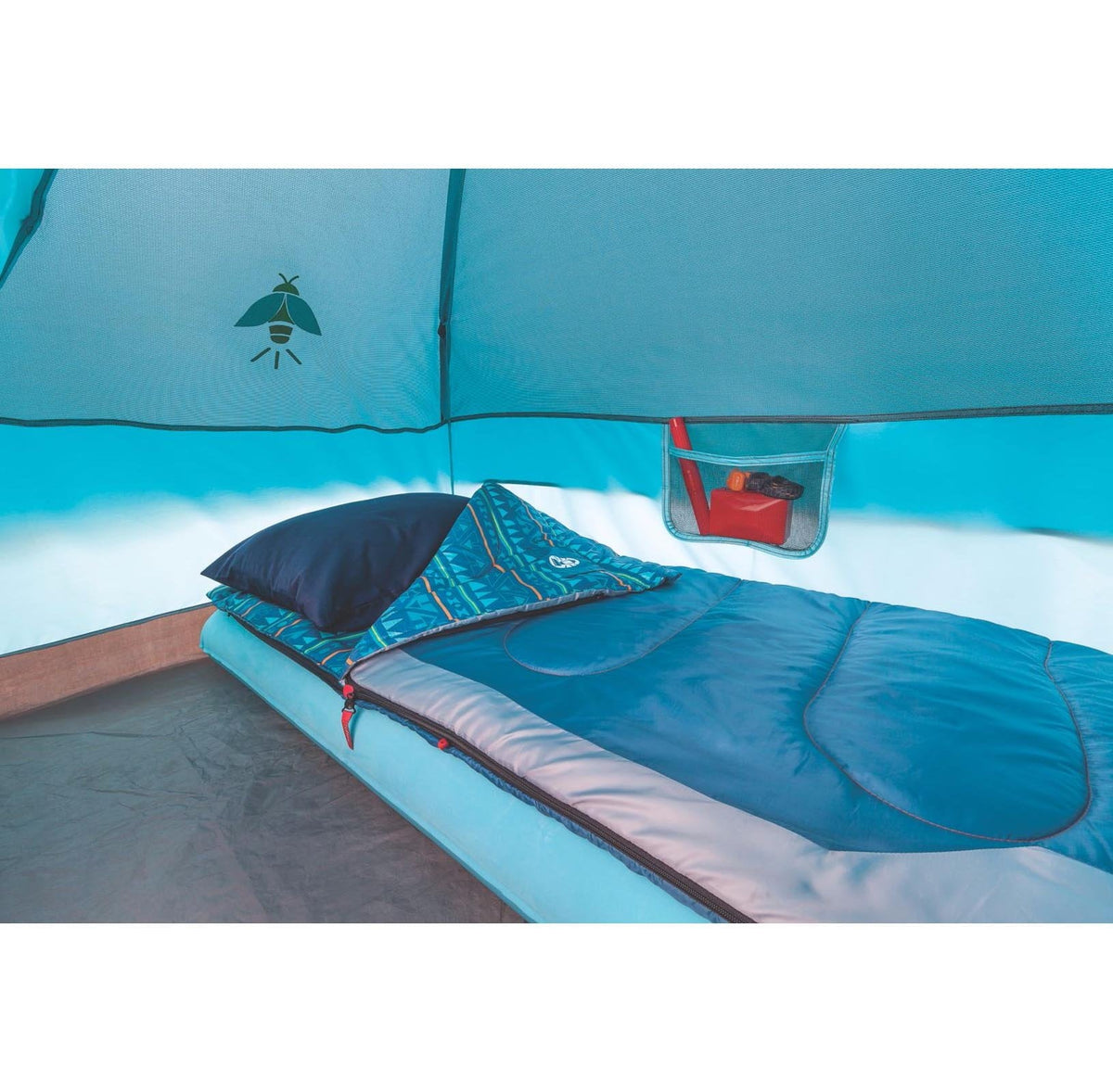 Glow in the Dark Dome Youth Tent, 1 Room, Teal Z999