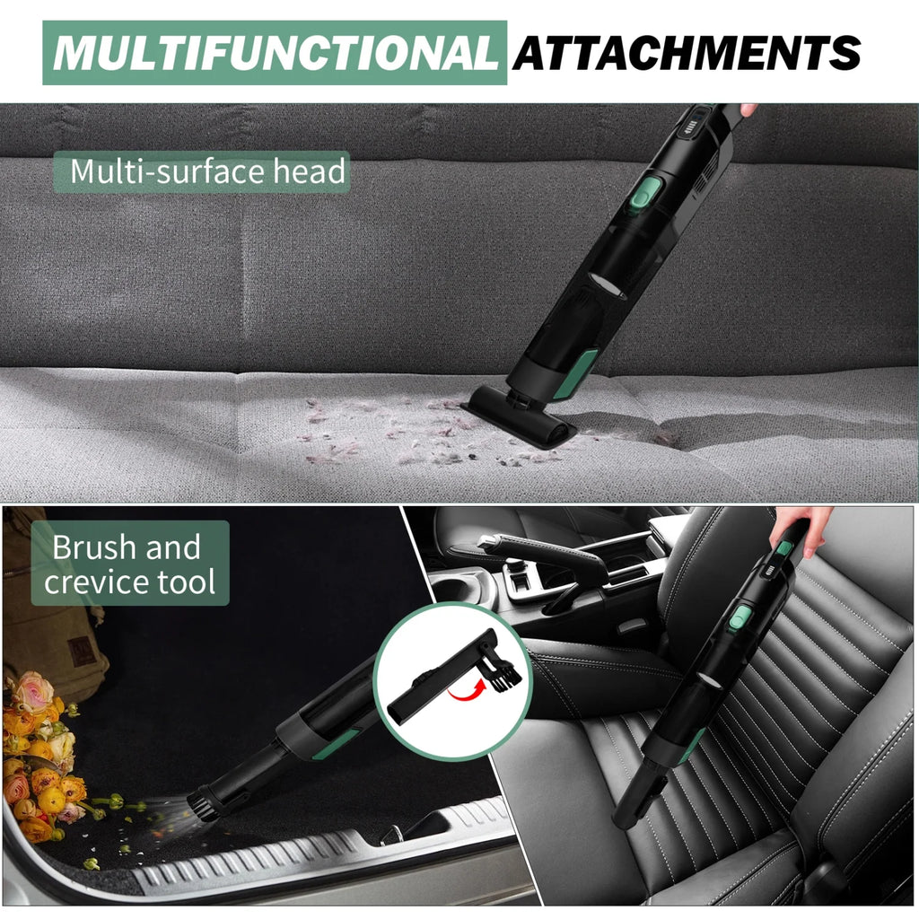 Handheld Cordless Vacuum with 15KPA Suction Z622