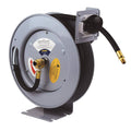 Retractable Air Hose Reel with 25-Foot Rubber Air Hose C896