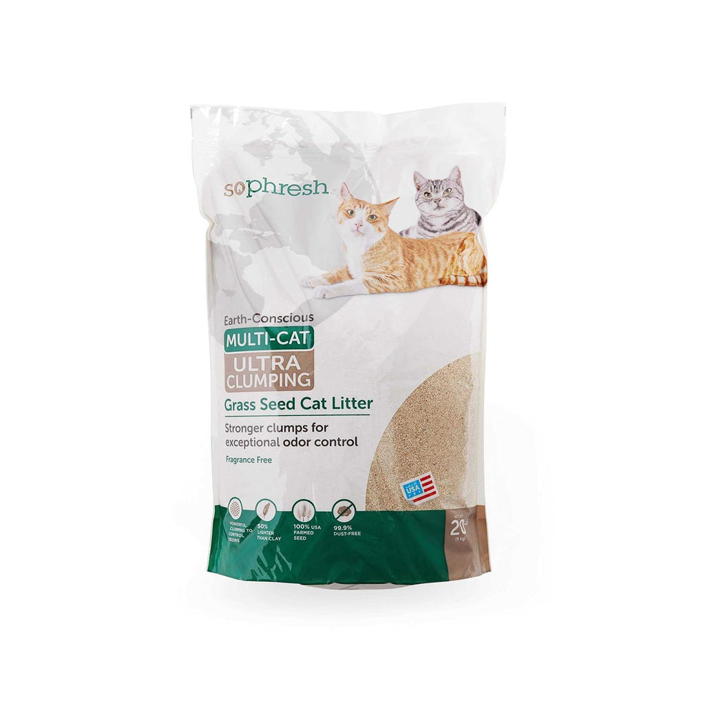 Unscented Clumping Grass Seed Cat Litter C995797
