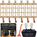 Snow Chains 6PCS Adjustable Tire Width 6.5-8.8in C38909