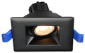 2 inch Square Regressed Gimbal 5.5W LED 4000K Black S62703