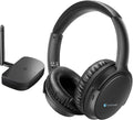 Wireless Headphones with Optical Bluetooth Transmitter, up to 165ft Range, Black U2795