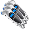 3 Pack Digital Tire Pressure Gauge 150 Psi 4 Settings B386373