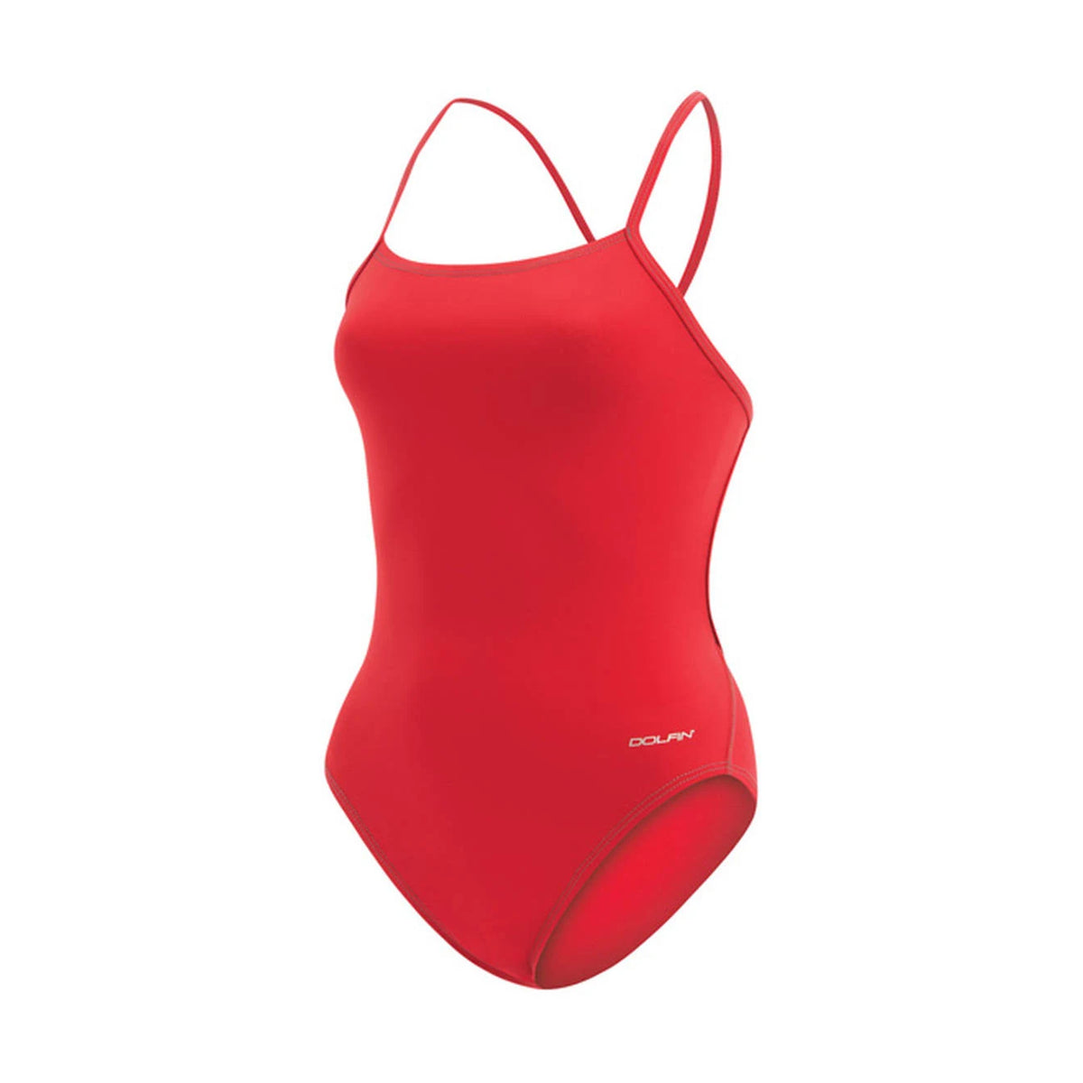 Red Solid Cross Back Z242
