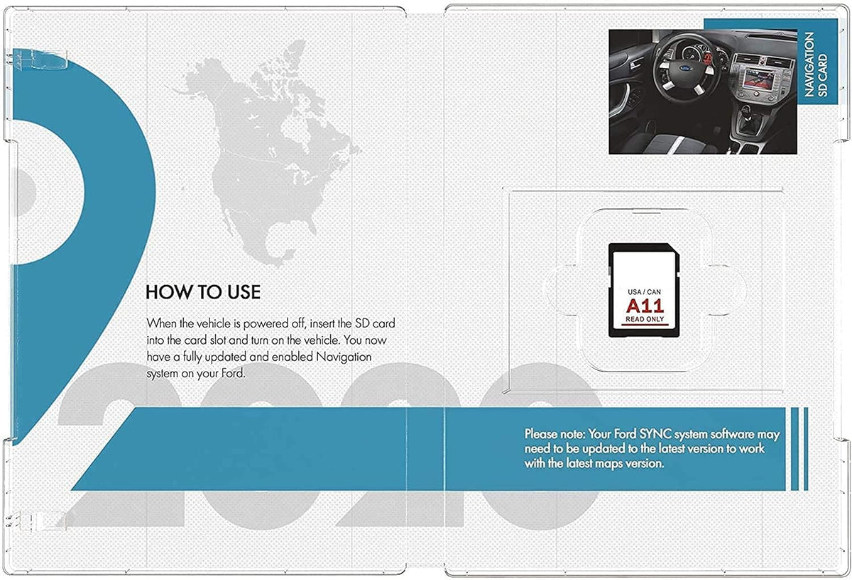 Navigation SD Card V823362
