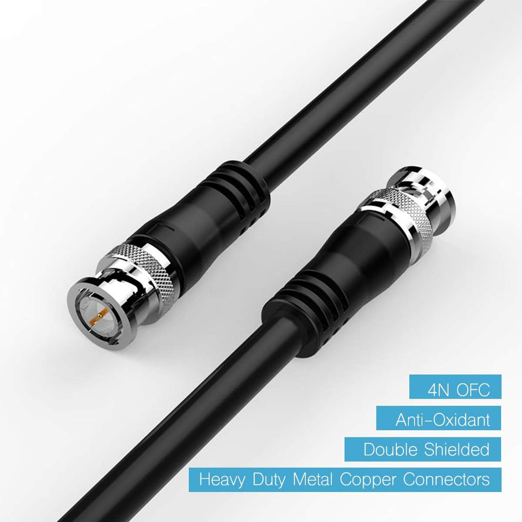 100ft 3G 75 Ohm BNC to BNC Coax Cable L4950