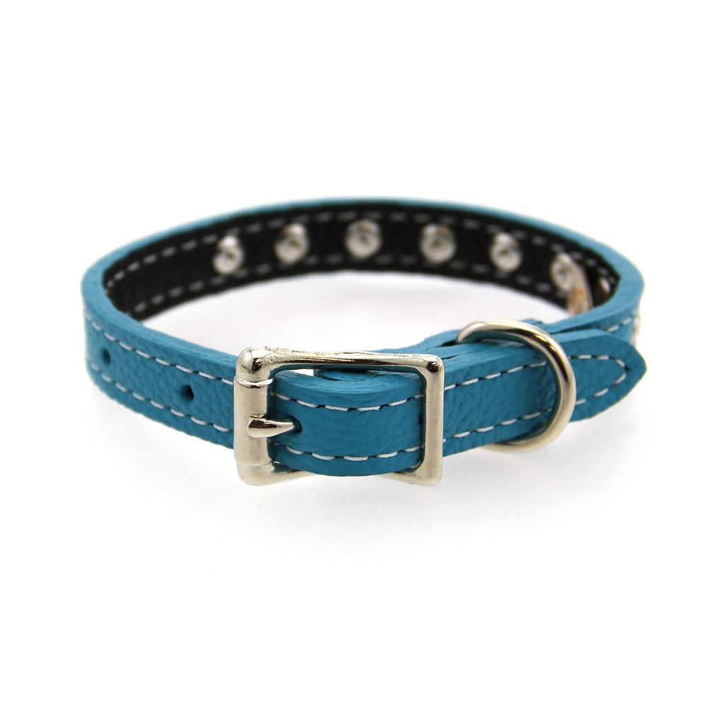 Crystallized Leather Dog Collar H10238
