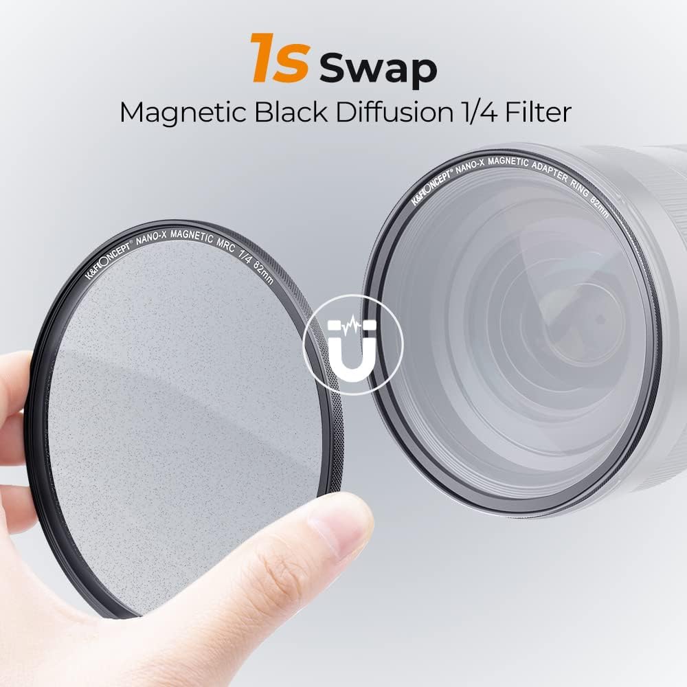 52mm Magnetic Black Soft Diffusion 1/4 Filter Kit A495525