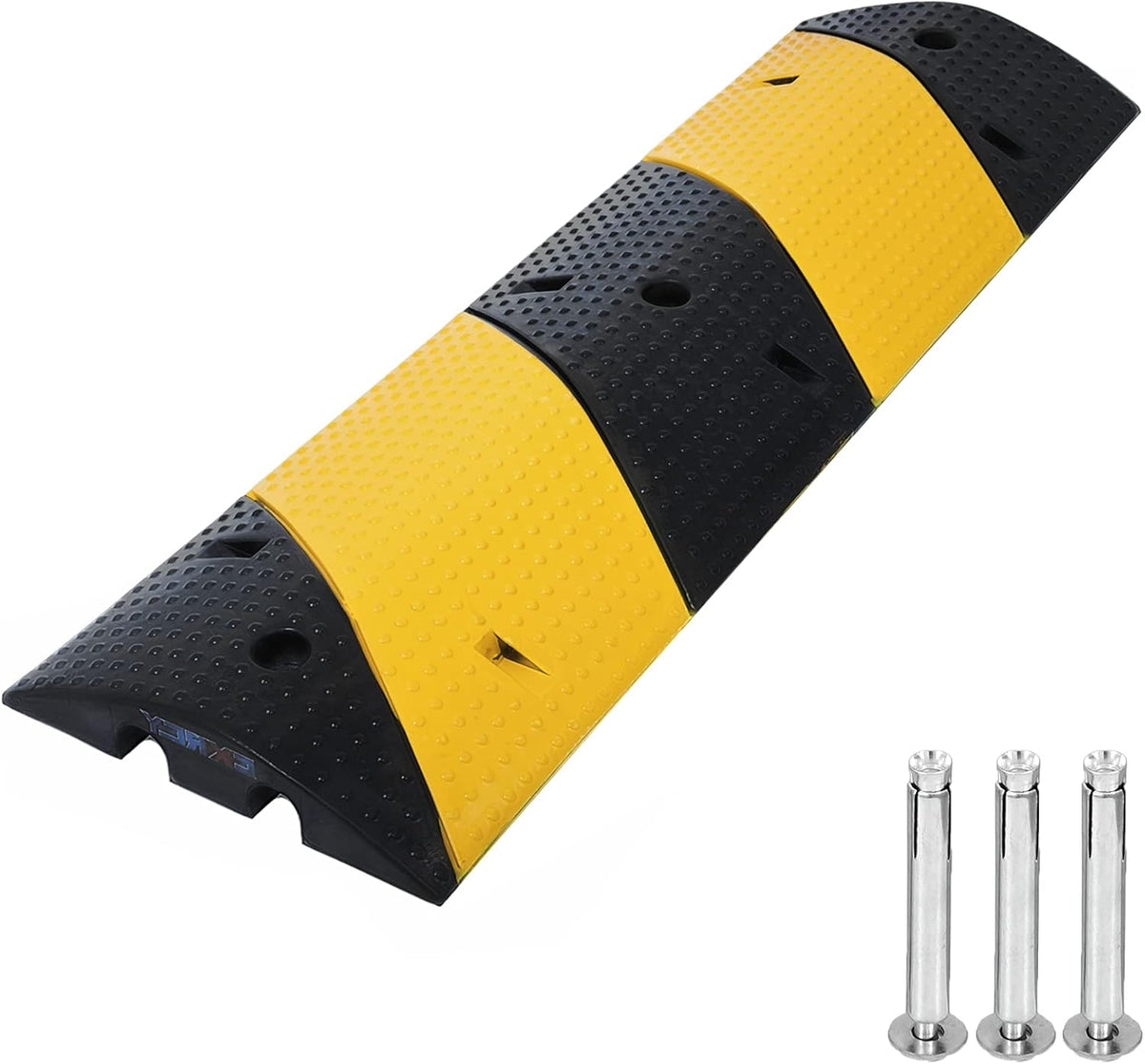 3FT Modular Rubber Speed Bump with 3 Bolts I915