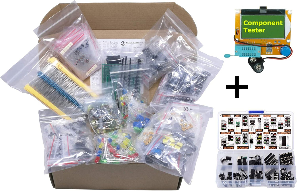 1870 pcs Electronic Component Kit Assortment D14573