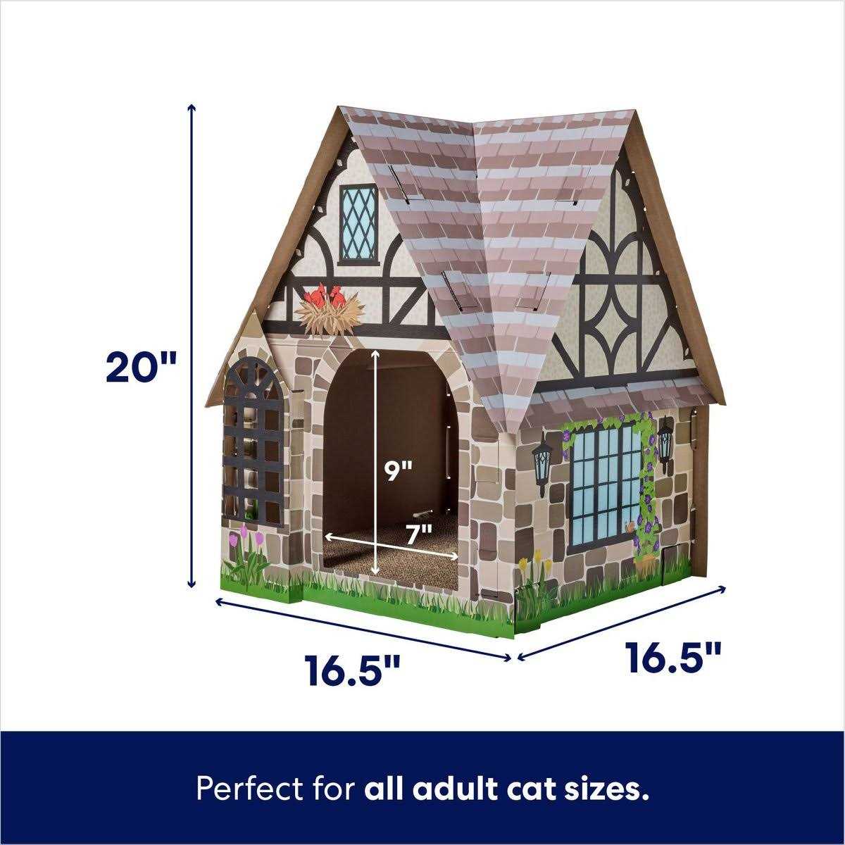 Cardboard Cat House R38929