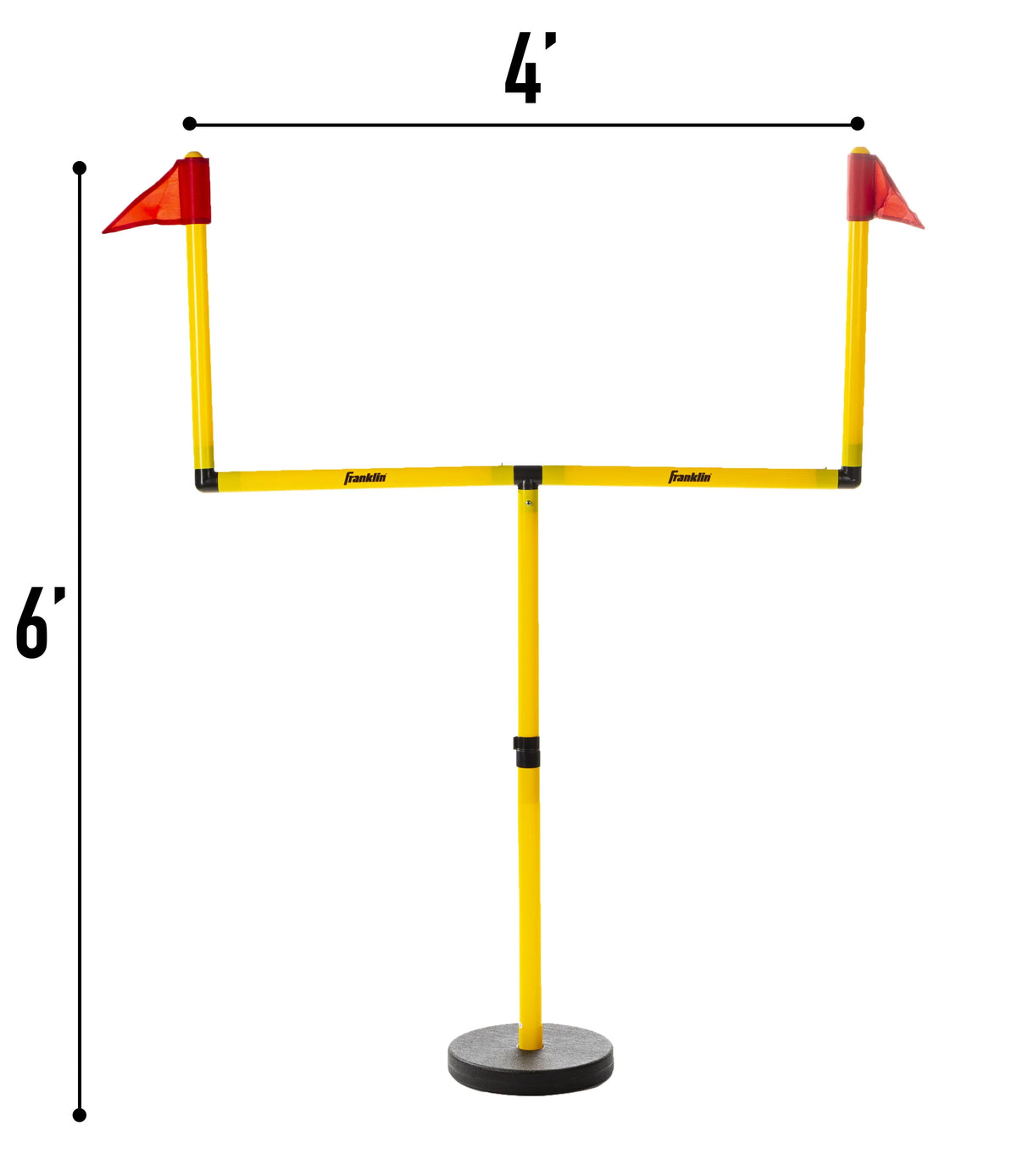Adjustable 2 Goal Football Post Set O992