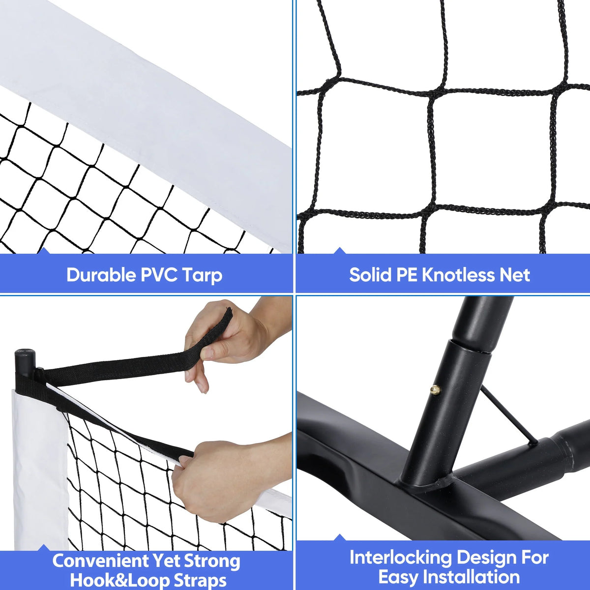 22FT Portable Pickleball Net Set with Carry Case R90593