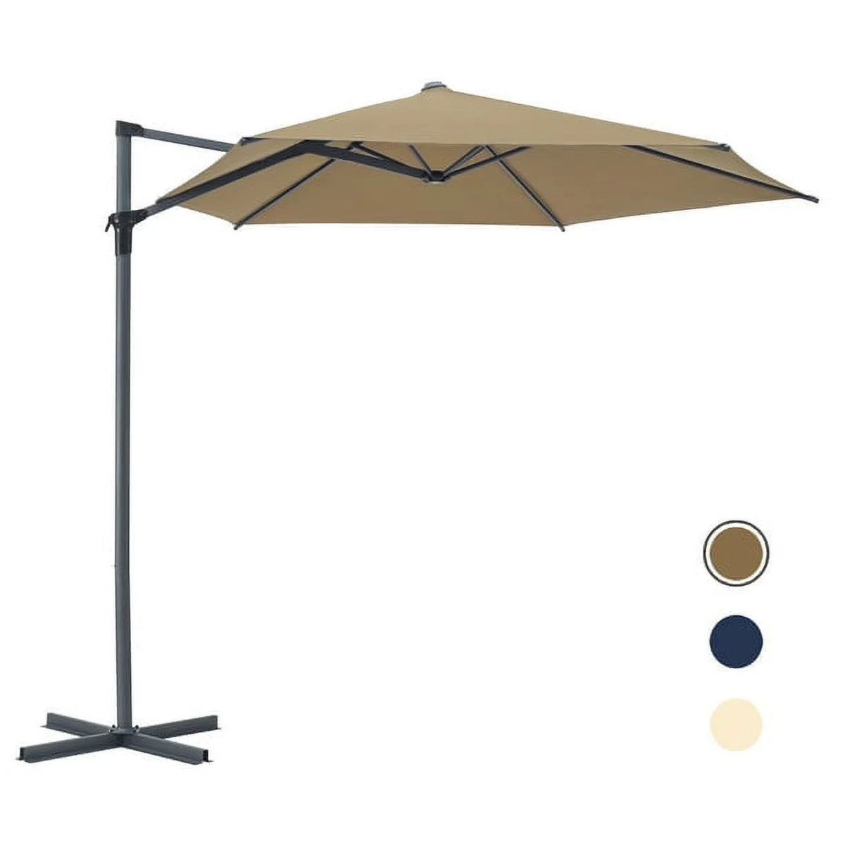10ft Beige Outdoor Patio Umbrella I6830