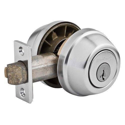Satin Chrome Double Cylinder Deadbolt Z141