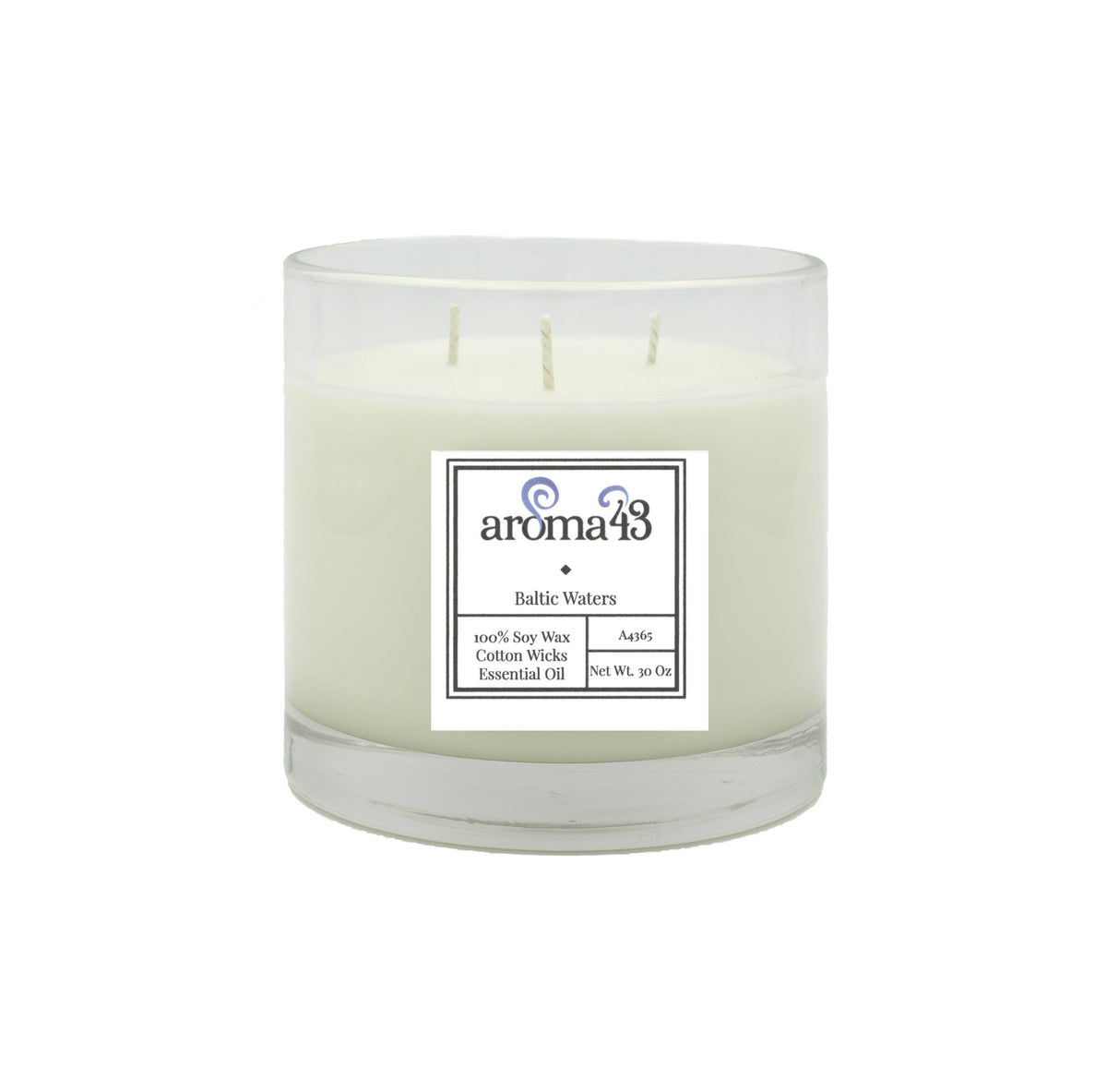 Large 3 Wick Candle J2708