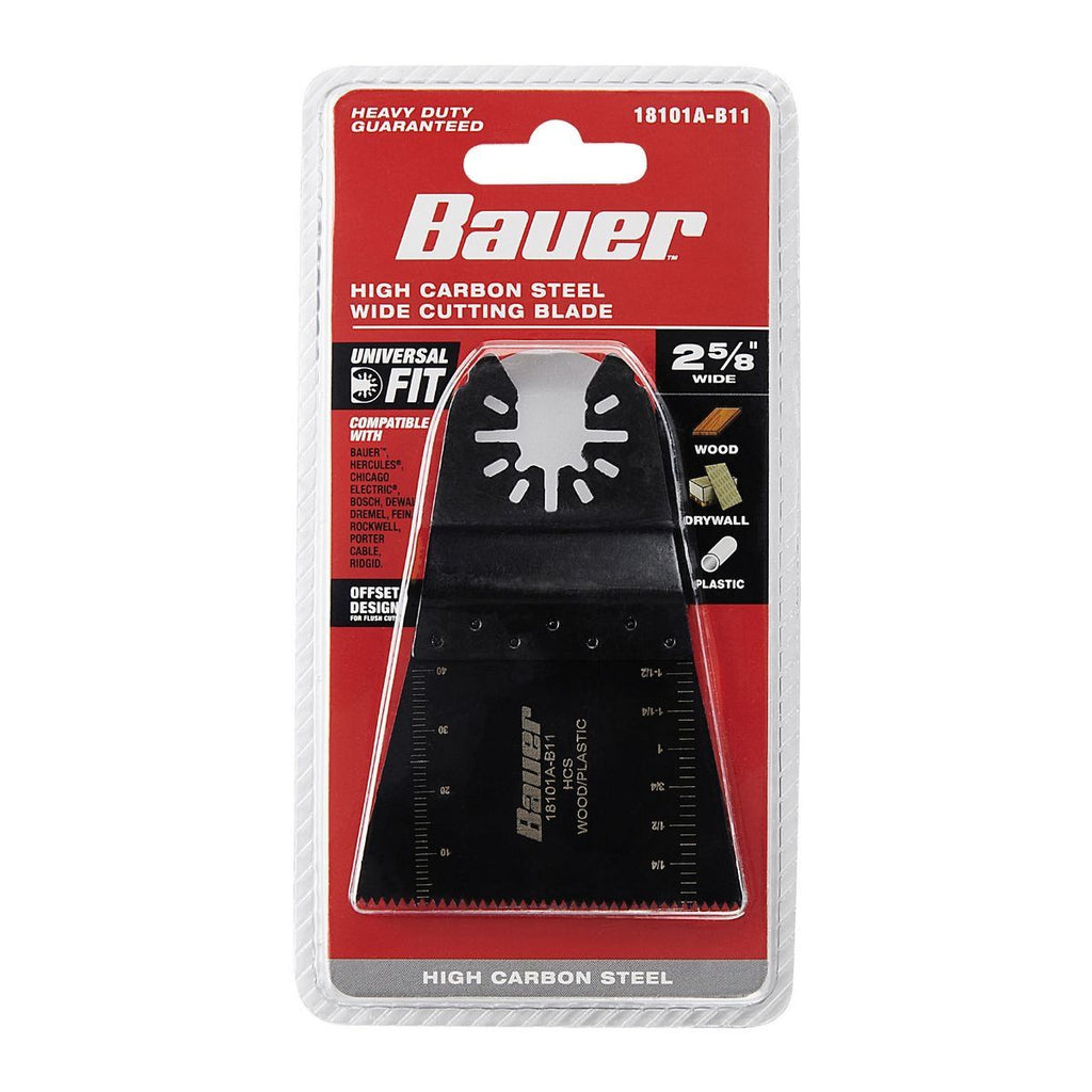 2-5/8 in. High Carbon Steel Wide Cut Blade for Oscillating Multi-Tools X367115
