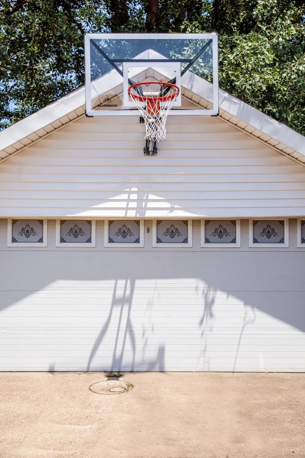 Wall Mounted Adjustable-Height Basketball Hoop V122026