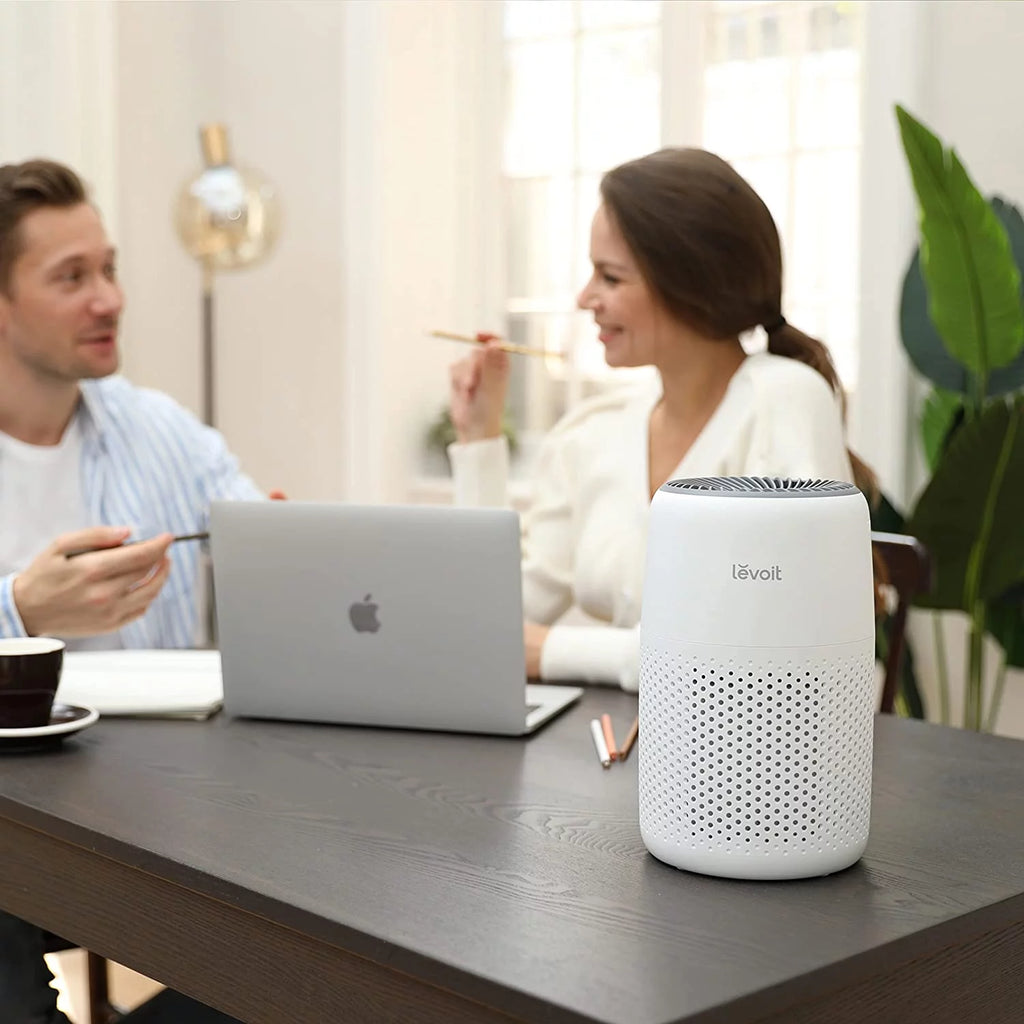 White Desktop HEPA Air Purifier K436