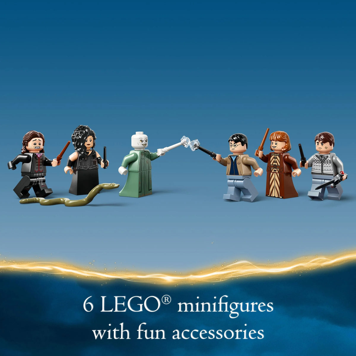 Building Toy Set with 6 Minifigures L45020