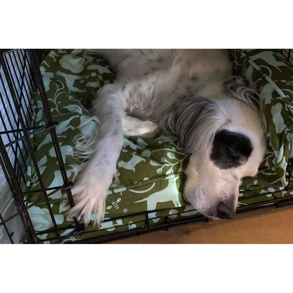 Wool-Filled Dog Crate Pad J763229