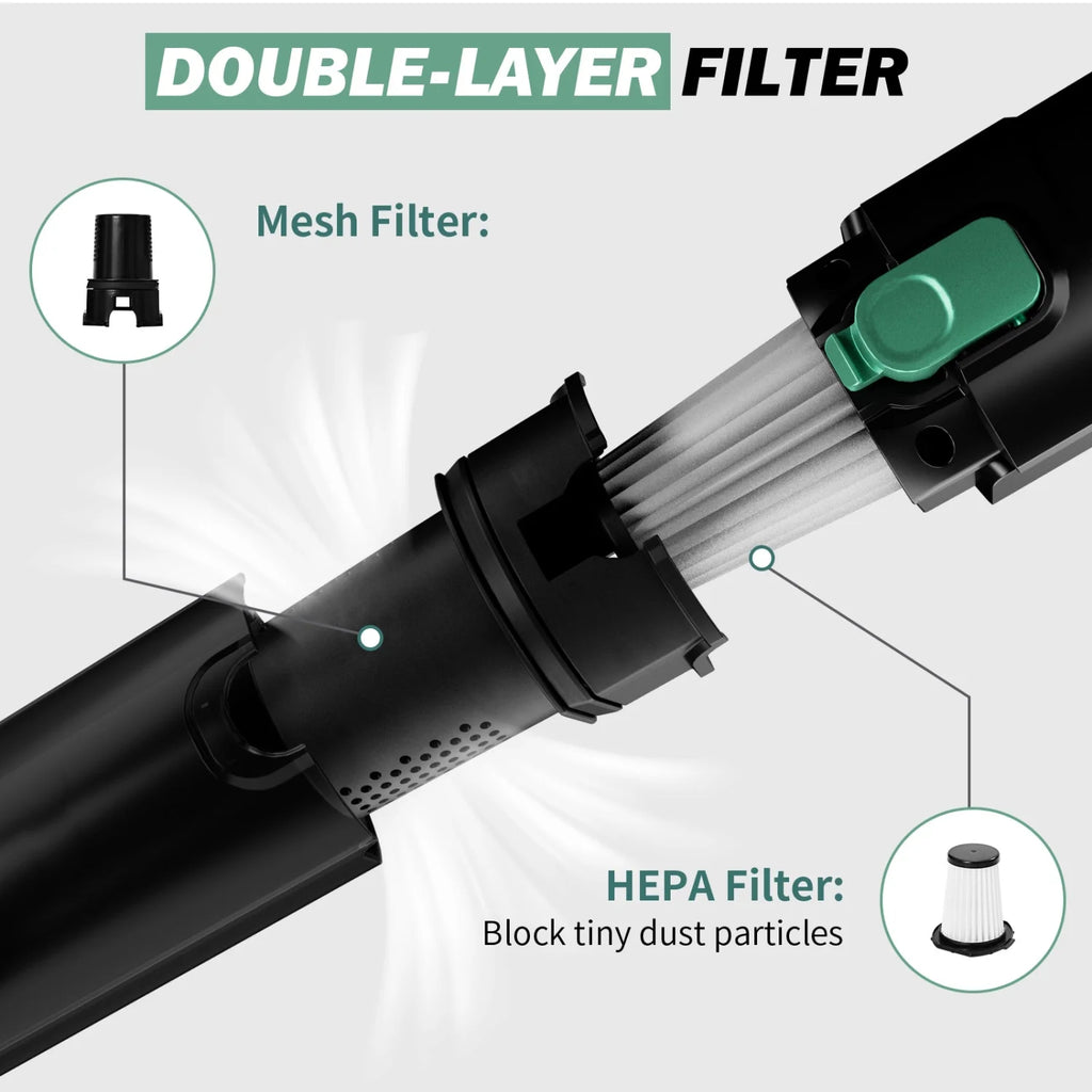 Handheld Cordless Vacuum with 15KPA Suction Z622