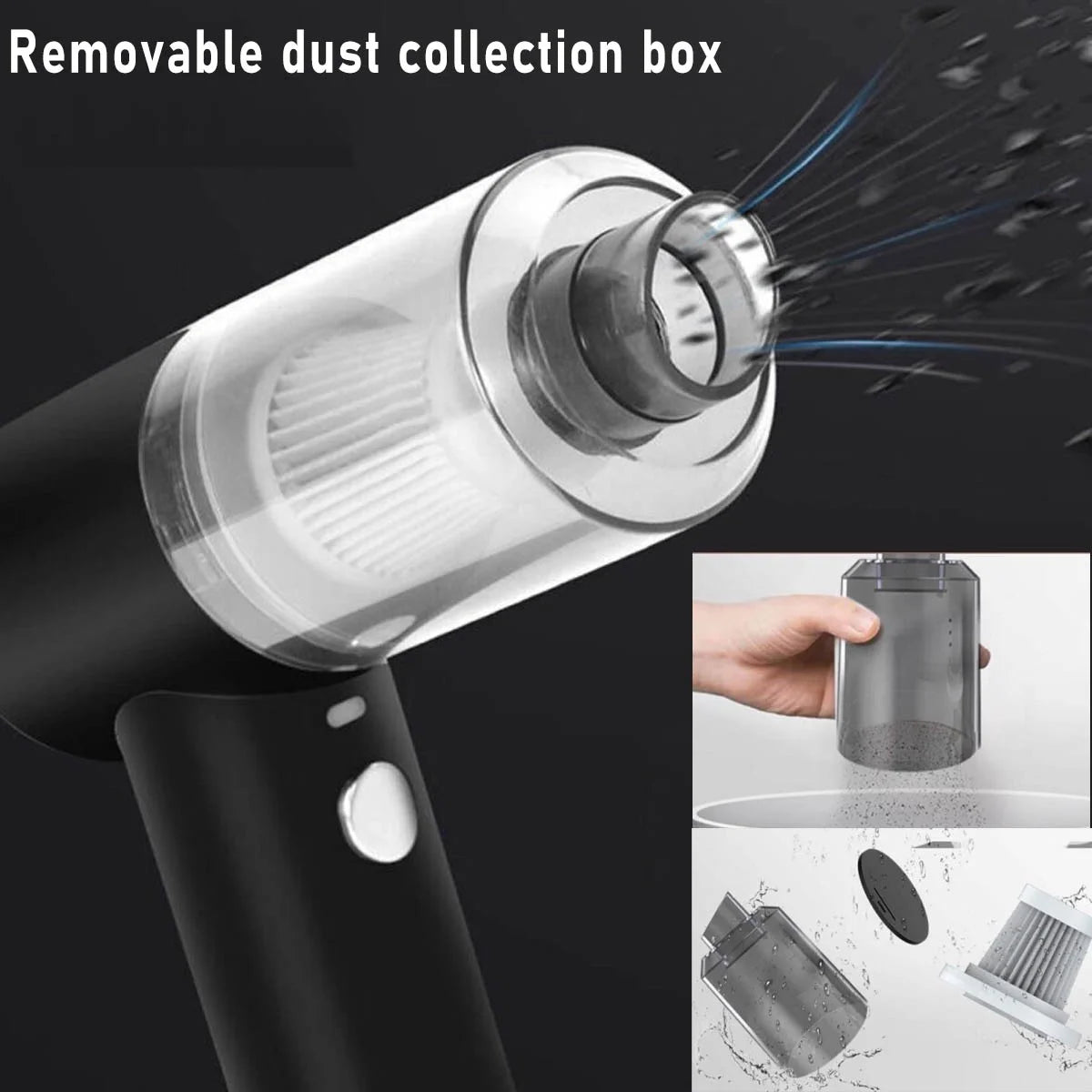 120W Cordless Handheld Vacuum Cleaner A619