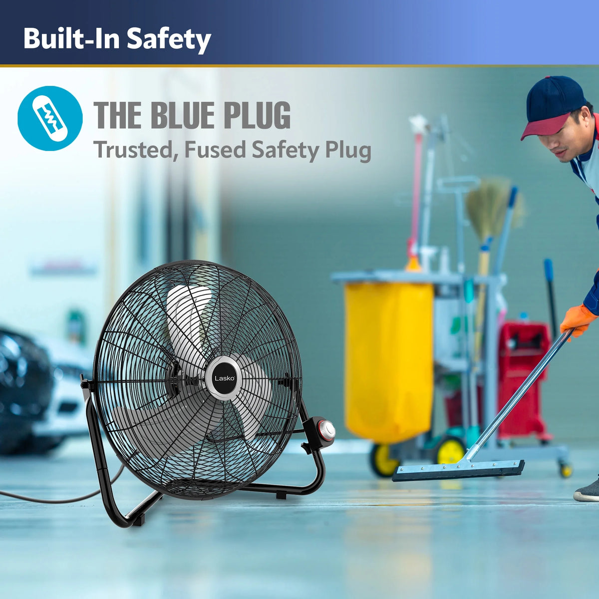 20 High Velocity Floor Fan K943