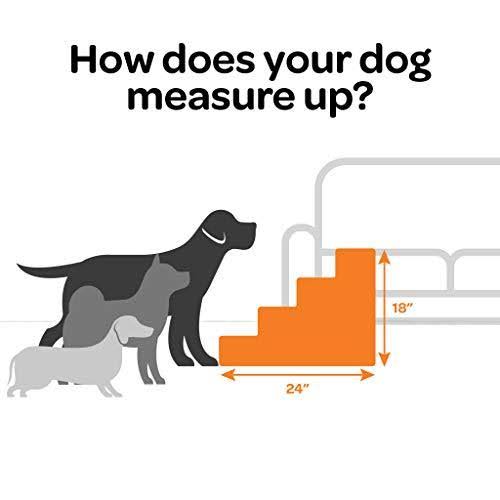 4-Step Pet Steps with CertiPUR-US Certified Foam, Ivory, 18 inch M557