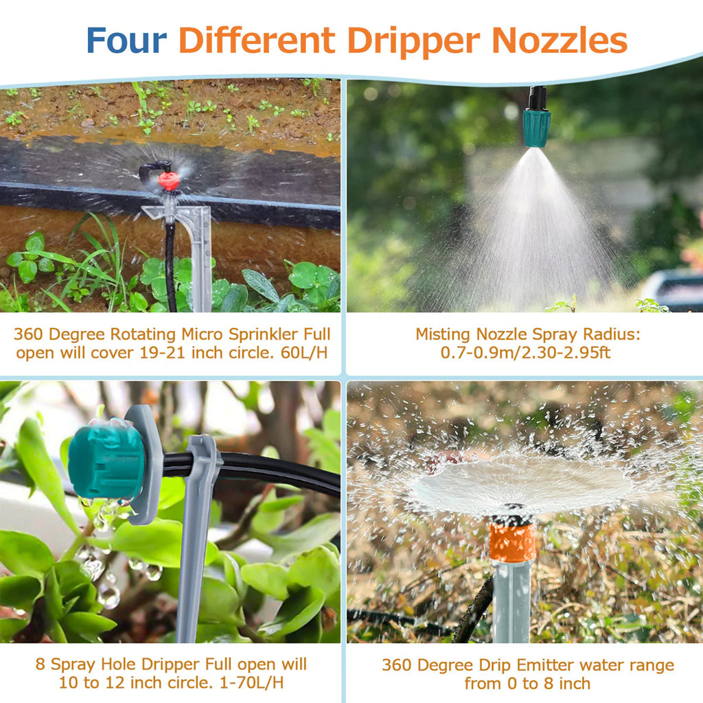 152Pcs Garden Drip Irrigation Kit T520211
