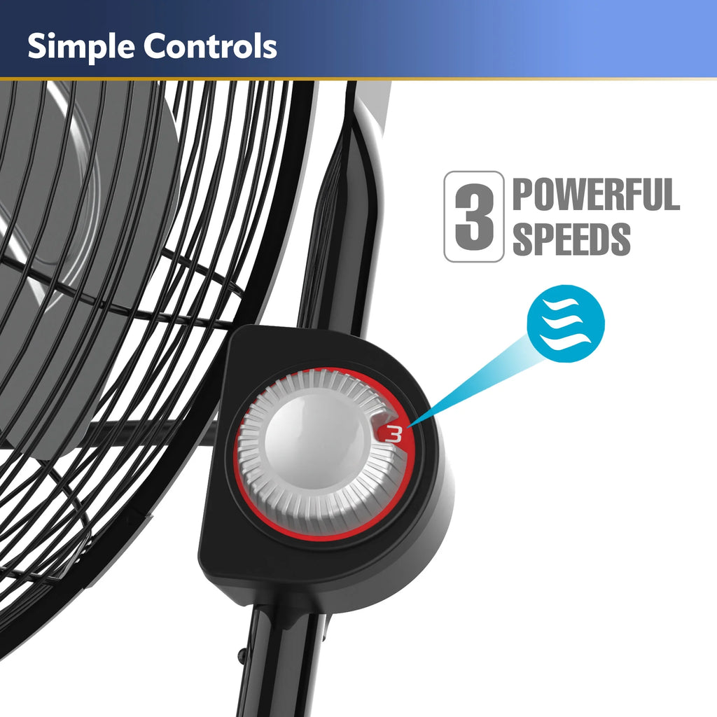 20 High Velocity Floor Fan K943