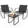 3-Piece Outdoor Patio Furniture Set Brown G7419