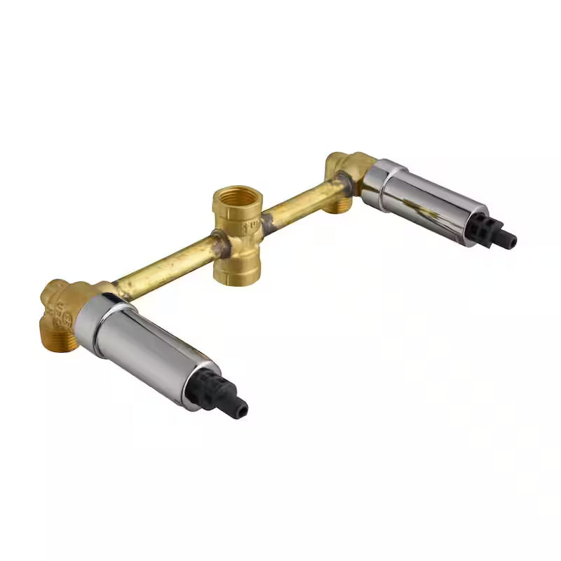 2-Handle 1-Spray Tub and Shower Faucet 1.8 GPM in Bronze U55985