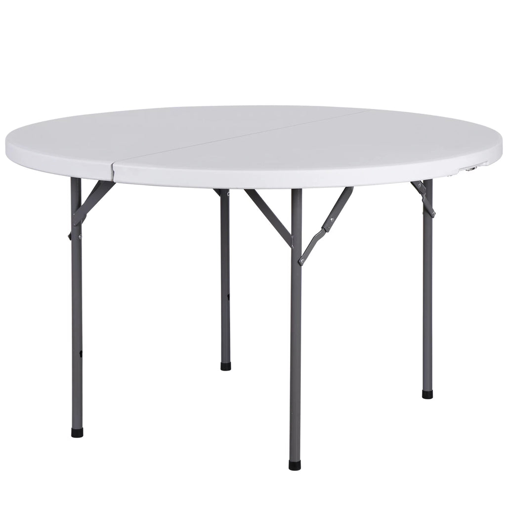 Black Round Foldable Plastic Table I198