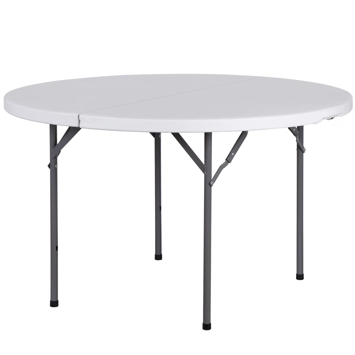 Black Round Foldable Plastic Table I198