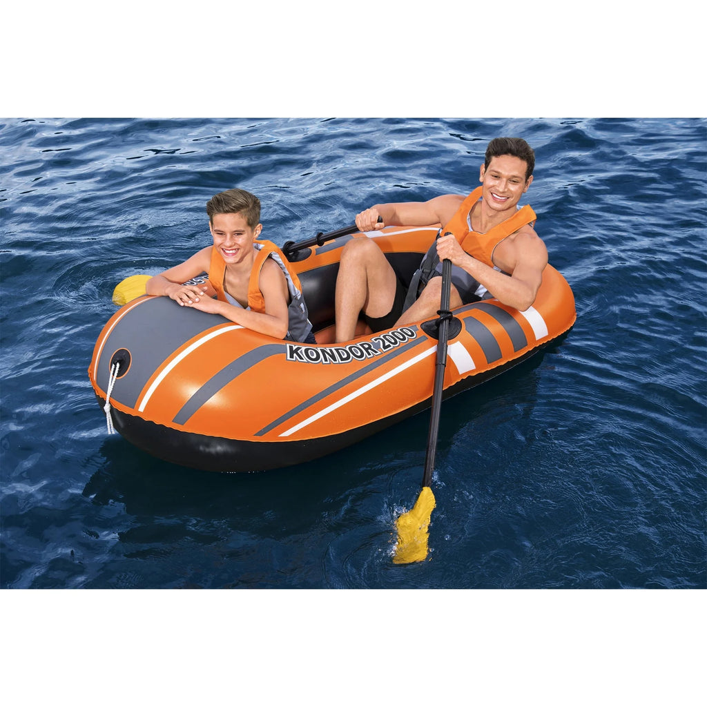 Inflatable Raft Set with Oars and Pump 3 Pack O485