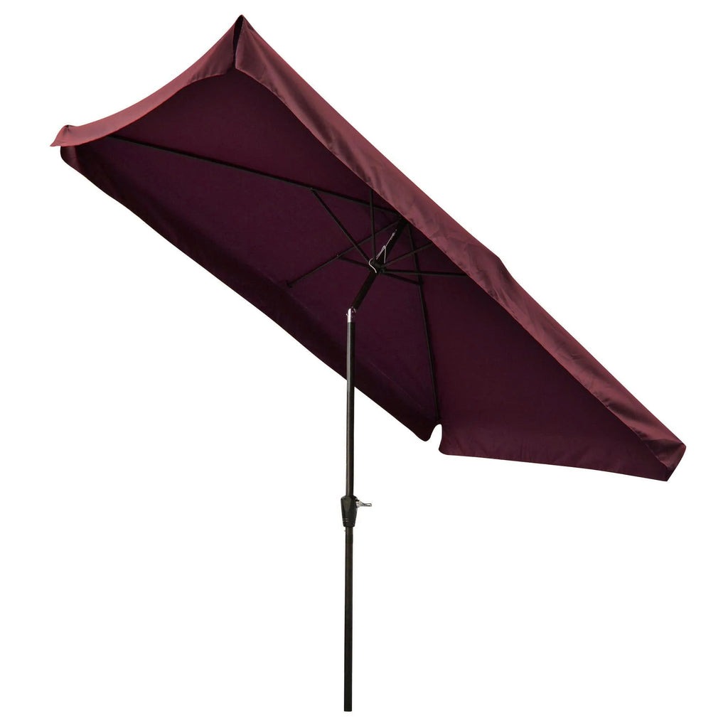 10 Ft 3 Tier Patio Umbrella with Crank Handle C754418