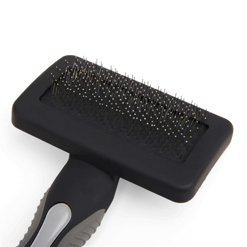 Black Small Cushion Slicker Dog Brush D449