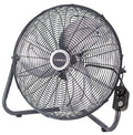 20 High Velocity Floor Fan with Remote, Black J98140