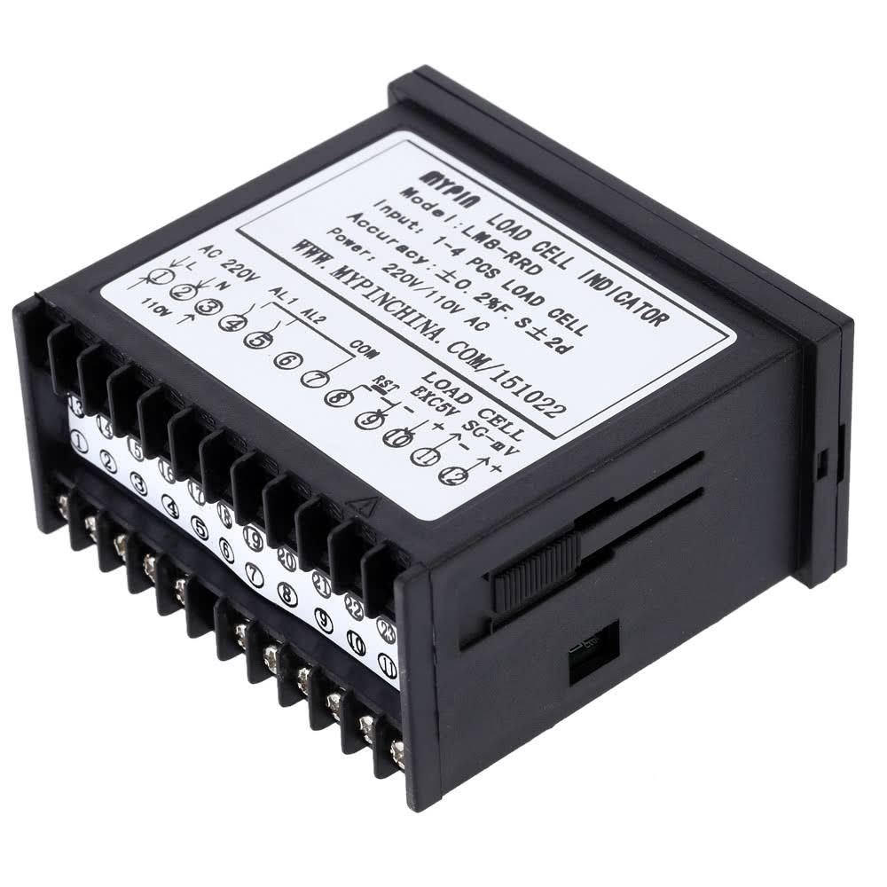 Digital Weighing Controller 1-4 Load Cell Signals Input 2 Relay Output 6 Digits LED Display B189