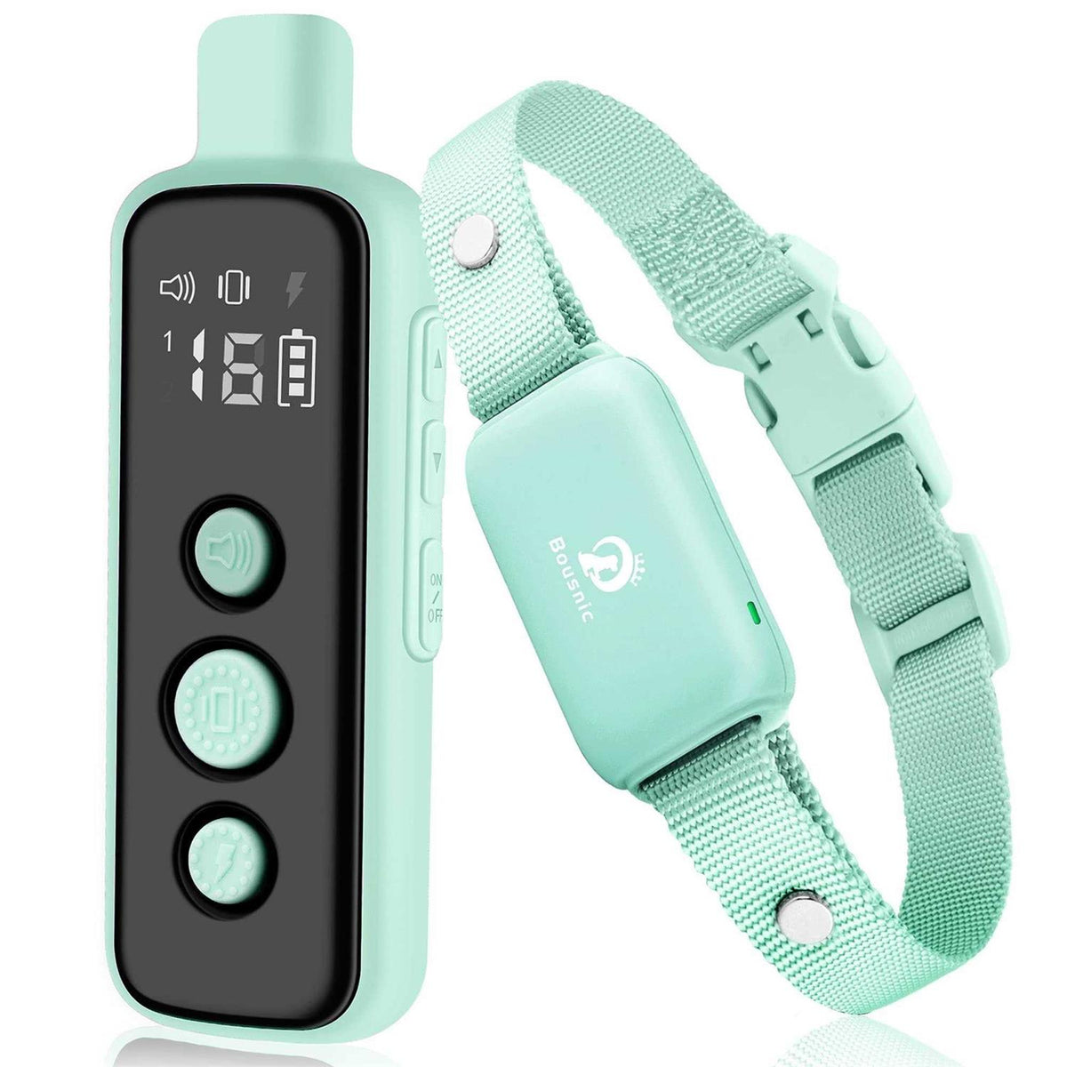 Waterproof Rechargeable Electric Dog Training Collar with Remote H662316